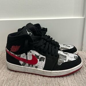 NEW YORK TIMES JORDAN 1 SIZE 9